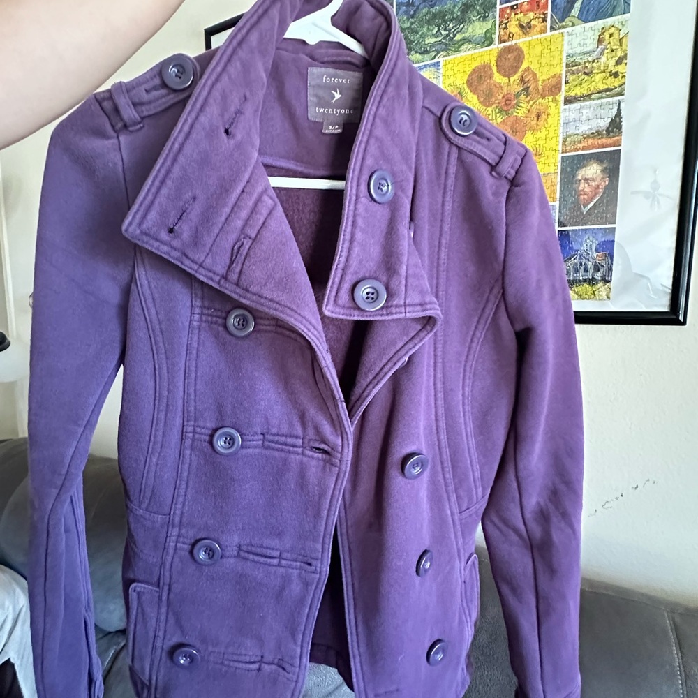 Forever 21 Purple Women's Jacket